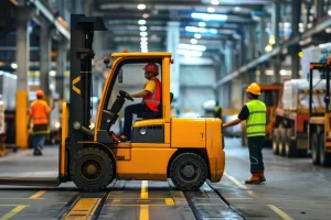 Confira 14 dicas de seguranca entre pedestres e operadores de empilhadeiras