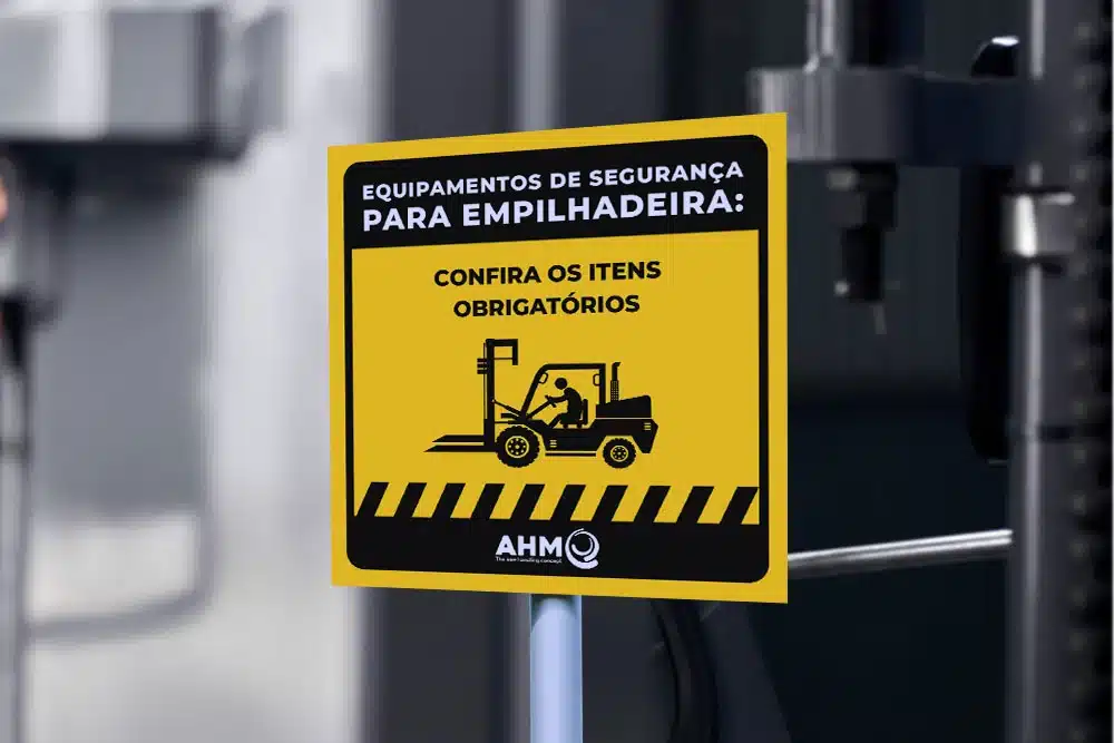 Equipamentos de seguranca para empilhadeira itens sao obrigatorios